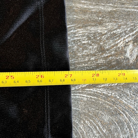 ❤️*Charlotte Russe black satin little black dress size 8. Please bundle. - Picture 9 of 10